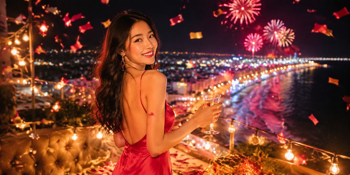 Khung cảnh lễ hội khuyến mãi tại Phan Thiết